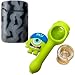 Grey Army ZL-3 Torch Jet Lighter And Monsters University Silicone Rasta Pipe