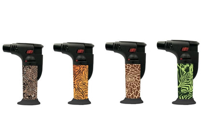 4 Pack Zengaz ZT 70 Mega Jet Flame - Animal Skin Design