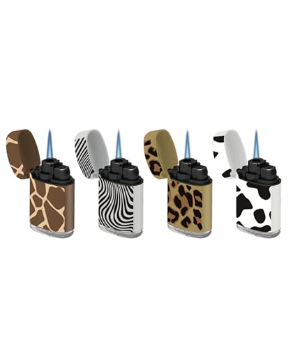 ZL 3 Mega Jet Flame Lighter SKIN 4 Pack & 330 ML Gas