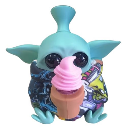 Silicone Pipe Hydrodipped - Zombie Pop