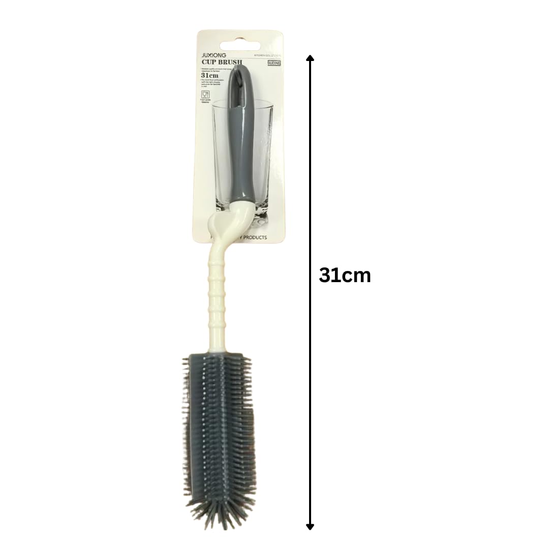 Silicone Cup/Bottle Brush - 31cm (Grey)