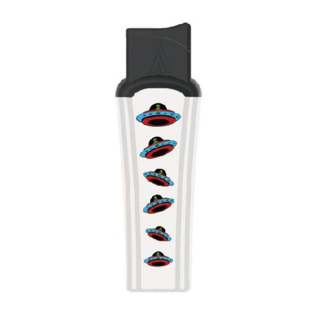 Zl-7 Slim Windproof Torch Jet Lighter (Ufo)