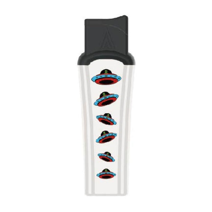 Zl-7 Slim Windproof Torch Jet Lighter (Ufo)