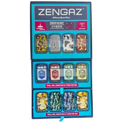 ZL3 Cube 48 Piece Display Torch Jet Lighters (Option C)
