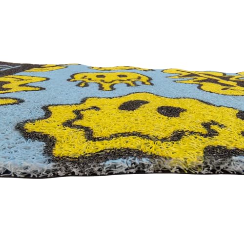 Premium Non-Slip PVC Coil Doormat - Smiley