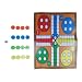 Ludo on Card 20pc | Classic Family Board Game | Travel-Friendly Mini Set
