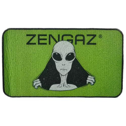 Premium Non-Slip Doormat - Green Alien