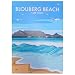 Glenn John Art A4 Print – Blouberg Beach, Cape Town | Digital Travel Poster Print | Premium Coastal Artwork by Glenn John