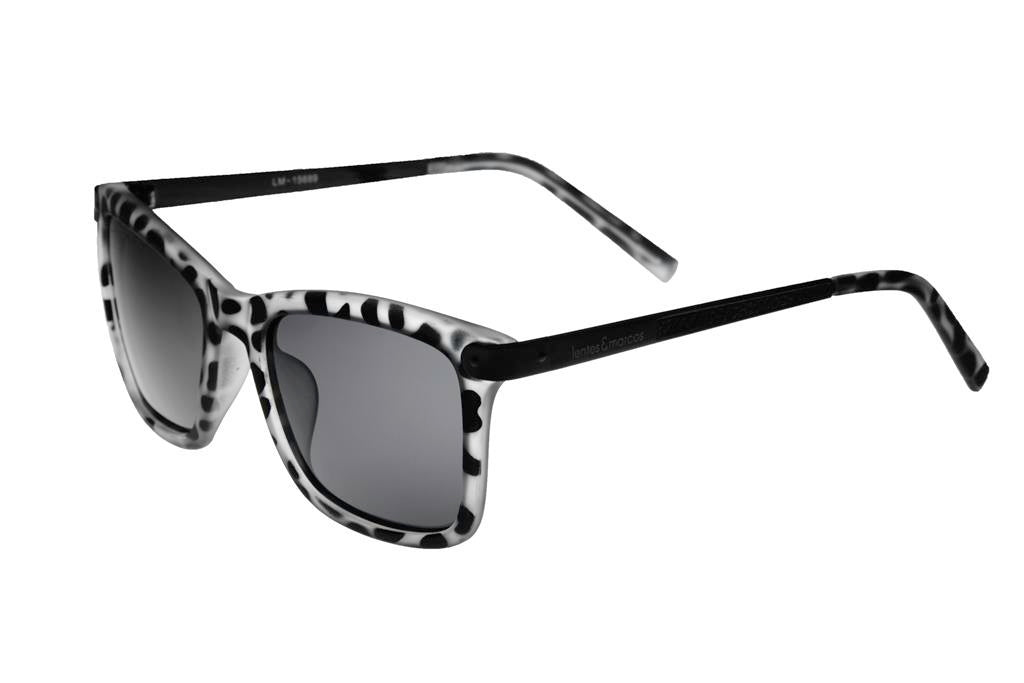 Lentes & Marcos "Congosto" Polarised Grey Tortoise-Shell Cat-Eye Sunglasses