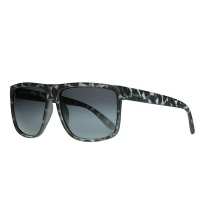 Lentes & Marcos "Goya" Polarised Grey Tortoise-Shell Flat-Top Sunglasses