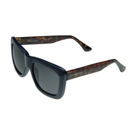 Lentes & Marcos "Palos de la Frontera" UV400 Oversized Sunglasses - Blue