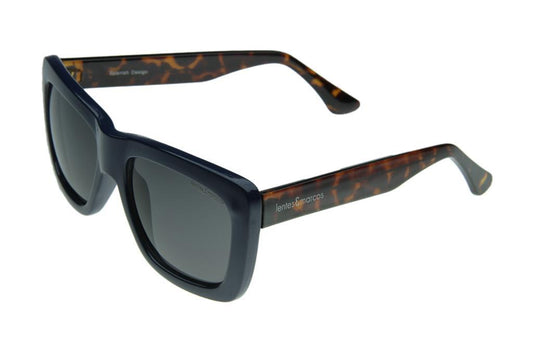 Lentes & Marcos "Palos de la Frontera" UV400 Oversized Sunglasses - Blue