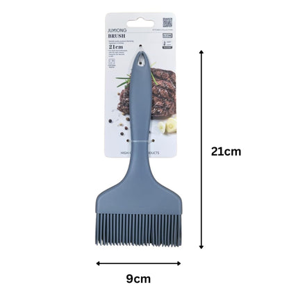 Silicone Flat Basting Brush - 21x9cm (Grey)