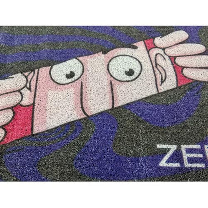 Premium Non-Slip PVC Coil Doormat - Peeking