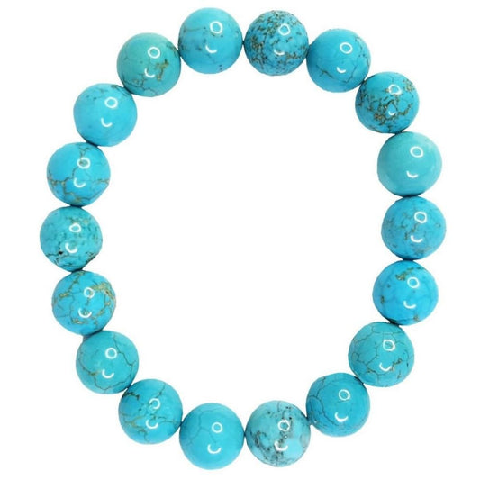 Earth Stone Collection - Crystal Stone Bracelet (Turquoise)