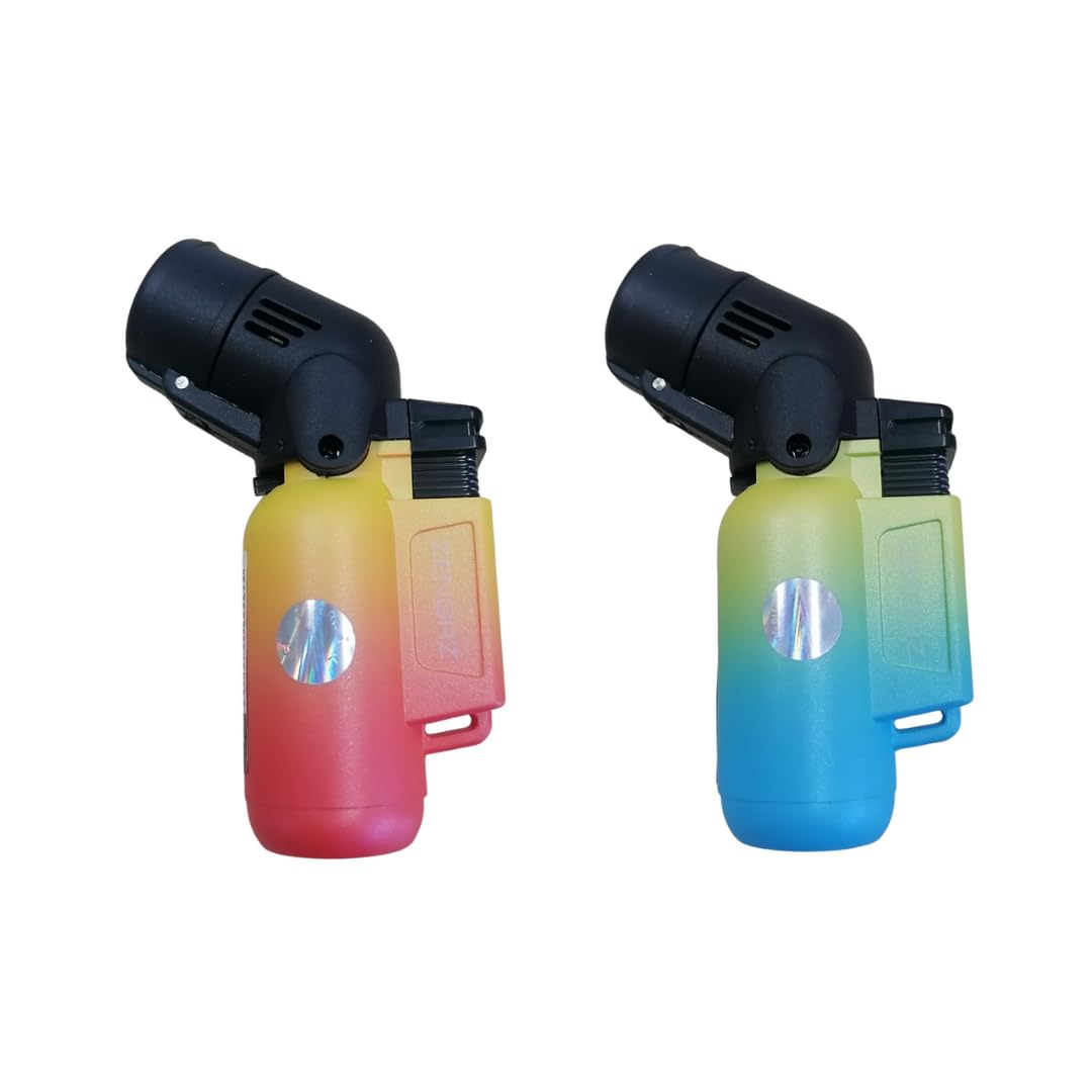 ZL-17 Angle Double Jet Torch Lighter 2-Pack
