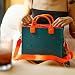 Nana EVA Croc Shoulder Bag & Coco EVA Croc Crossbody Bag Combo Set (Green)