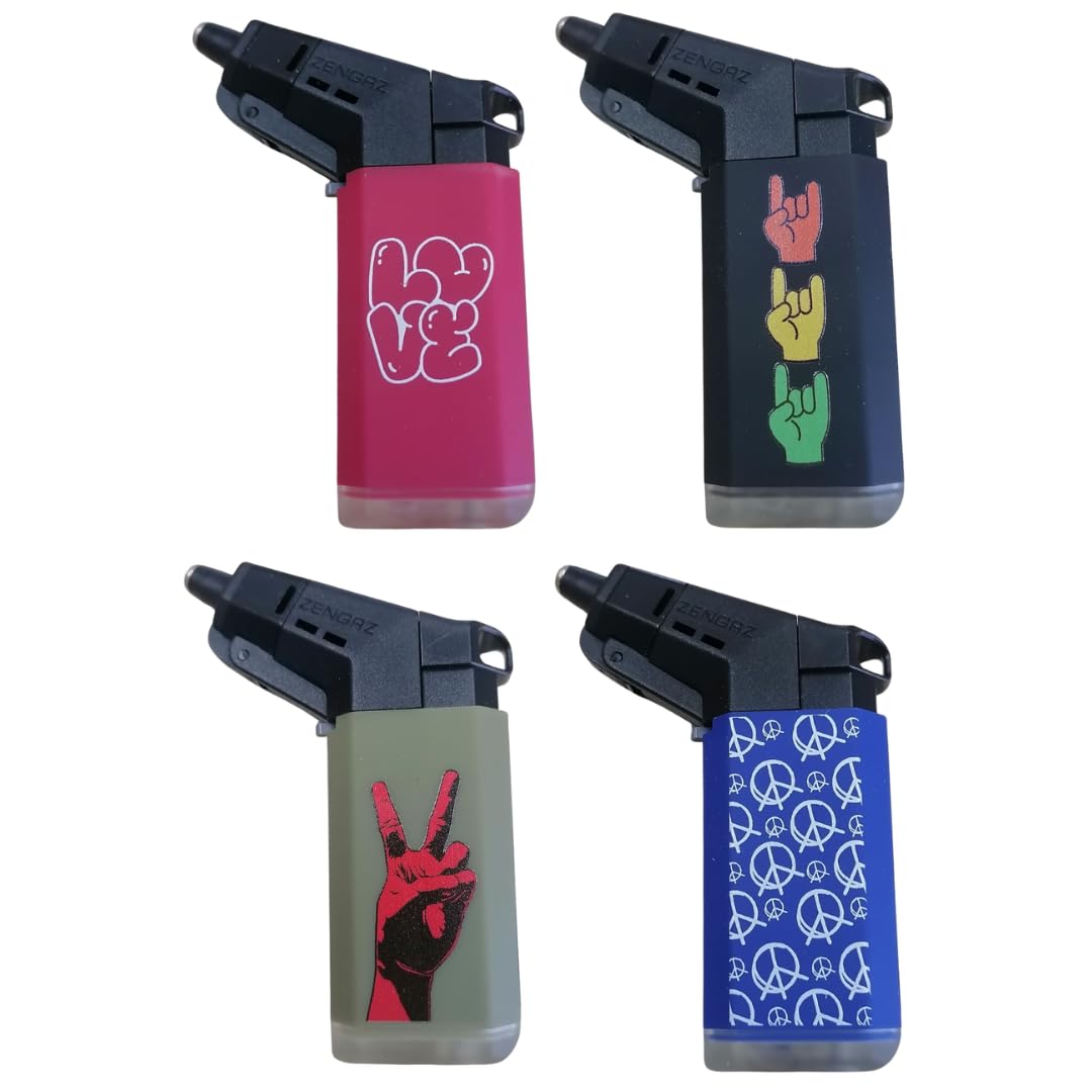 ZL-19 Torch Jet Lighter – 4 Pack Combo C