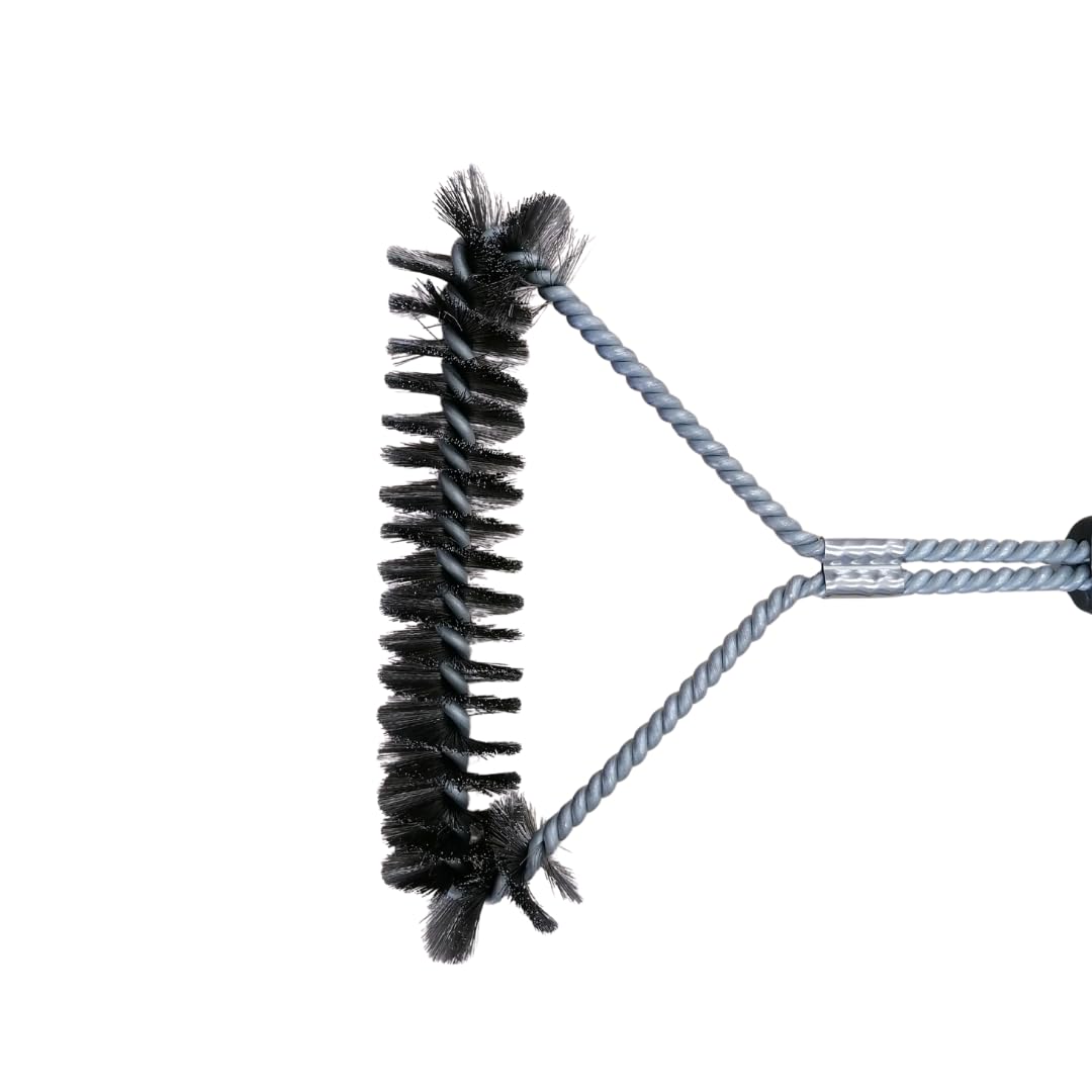 LK’s Wire Grid Brush – Heavy-Duty Stainless Steel Cleaning Brush with Durable Wooden Handle | 30cm Long | Ideal for Braai Grids, Grills & BBQs