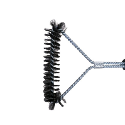 LK’s Wire Grid Brush – Heavy-Duty Stainless Steel Cleaning Brush with Durable Wooden Handle | 30cm Long | Ideal for Braai Grids, Grills & BBQs