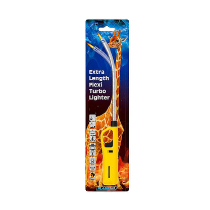Braai Rake And Flexible Extra Length Braai Lighter (Yellow)