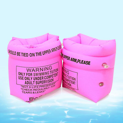 Swimming Inflatable Floating Arm Bands - Pink