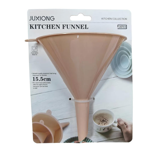 Kitchen Funnel - 4 Piece Set - 14x15.5x2cm (Pink)