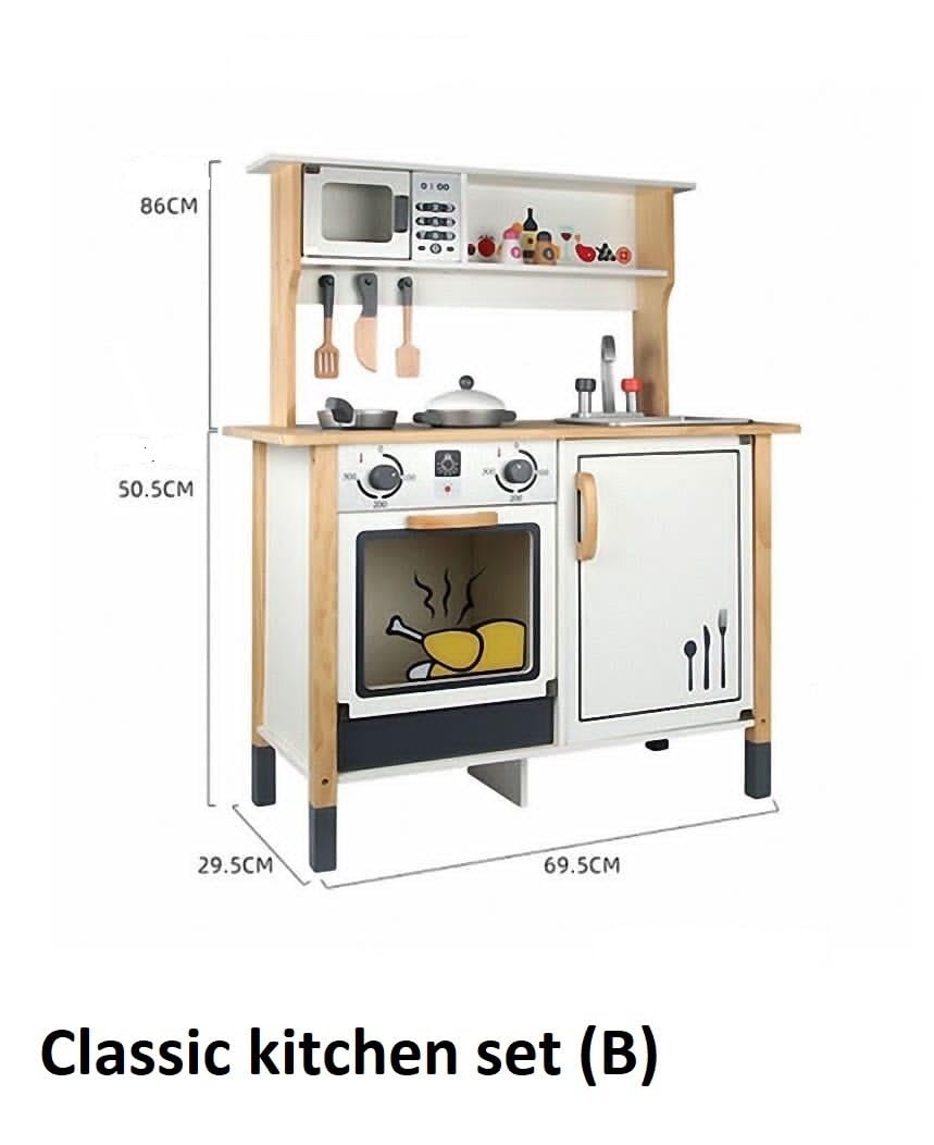 Play and Pretend Japanese Kitchen Set