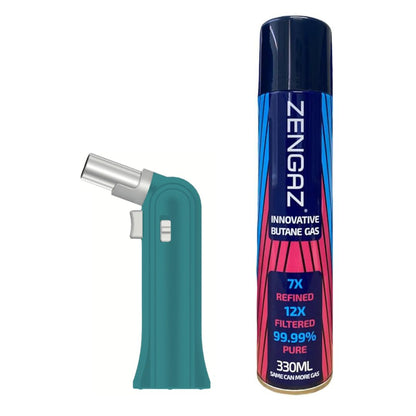 Zengaz ZT-88 Torch Jet- Penguin-Light Blue+Gas 330ml