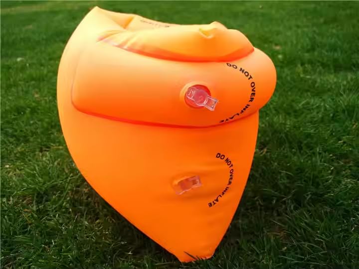 Swimming Inflatable Floating Arm Bands - 10 Pack - Orange