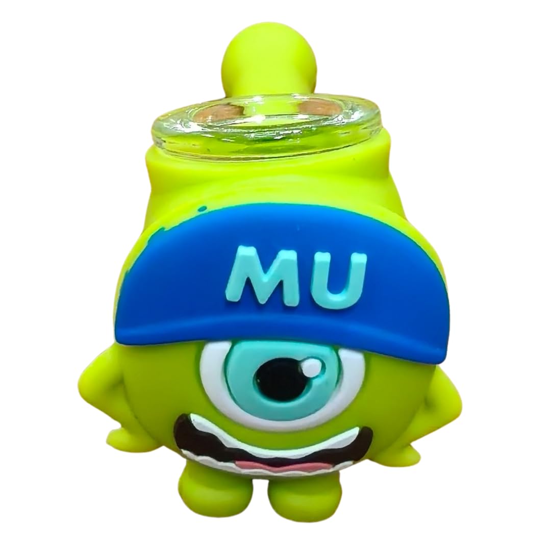 Brown Army ZL-3 Torch Jet Lighter And Monsters University Silicone Rasta Pipe