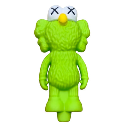 Silicone Rasta Pipe – Elmo (Removable Bowl, 5 Colours) (Green)