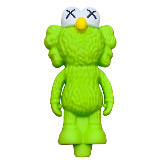 Silicone Rasta Pipe – Elmo (Removable Bowl, 5 Colours) (Green)