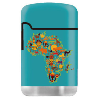 ZL3 Zengaz Torch Lighter - Map of Africa