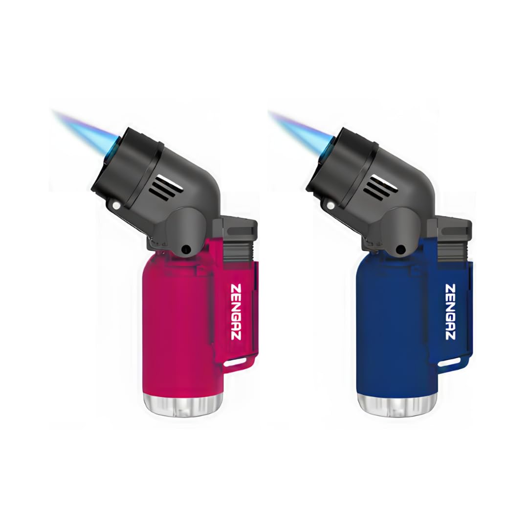 ZL-17 Angle Double Jet Torch Lighter – TC - 2 Pack (combo B)