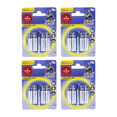 Debest Alkaline AAA Battery 1.5V 4PC - 4 Pack