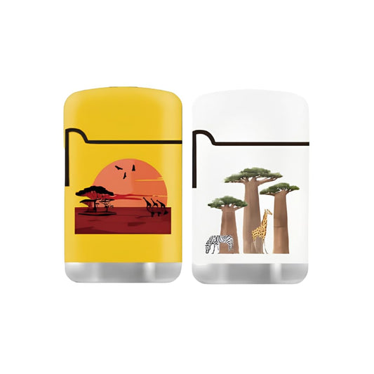 ZL3 Zengaz Torch Lighter - African Wildlife - 2 Pack (Combo B)