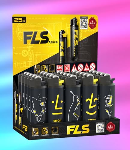 FLS Lighters N7 - Black 25'