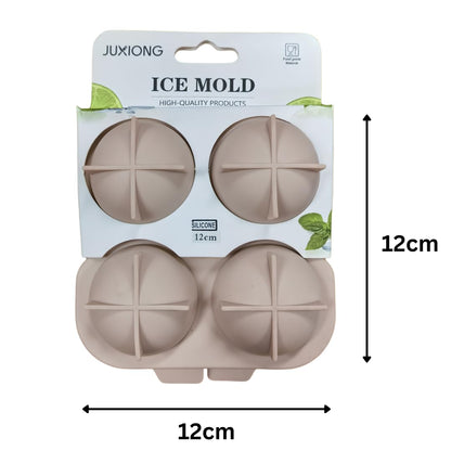 Silicone Mold - Ice Balls - 12×12cm (Pink)