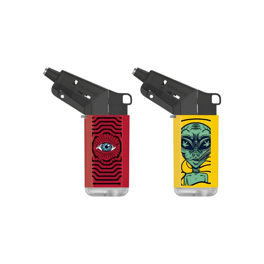 ZL19 Mega Jet Flame Lighter - 2 Pack (Combo B)