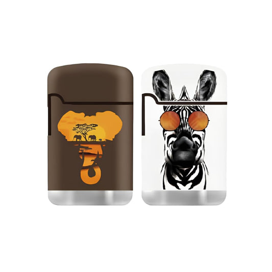 ZL3 Zengaz Torch Lighter - African Wildlife - 2 Pack (Combo A)