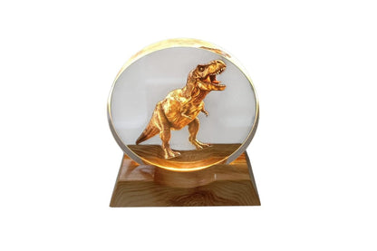 3D Creative Lamp – T‑Rex Illuminated Art Light