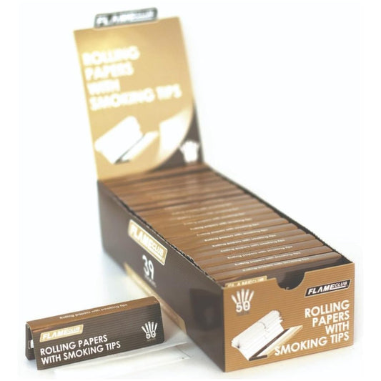 Flame Club Queen Size Rolling Paper + Tips