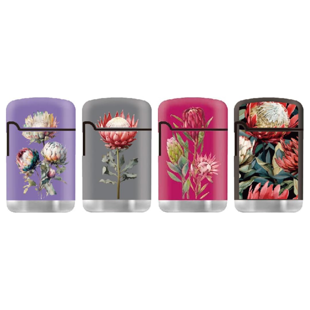 ZL3 Mega Jet Flame Protea Lighters - 4 Pack