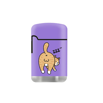 Zengaz ZL 3 Mega Jet Flame Lighter - Cat Purple