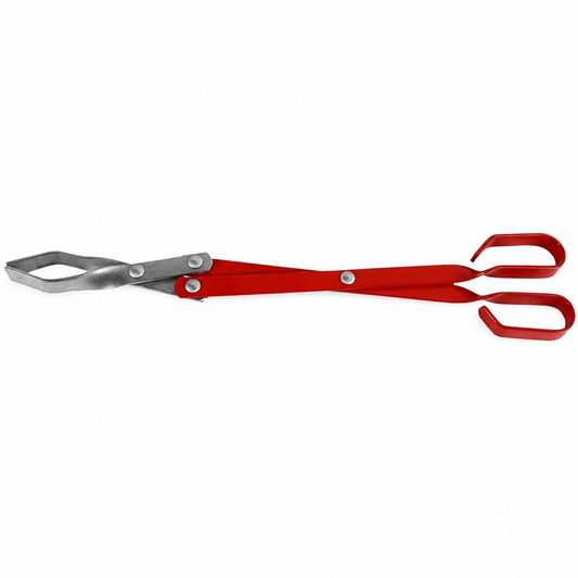 Aluminium Braai Tong – Medium (417mm) | Heavy-Duty Scissor-Style Braai & Fireplace Tongs | Heat-Resistant Grip | Durable, Lightweight Design for Easy Handling