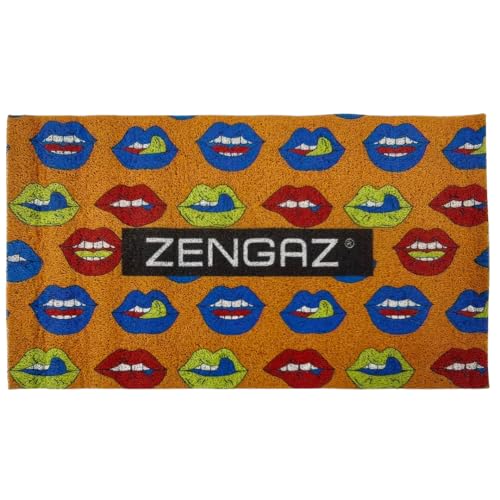Premium Non-Slip PVC Coil Doormat - Lips