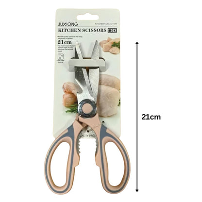 Kitchen Scissors - 21cm (Pink)