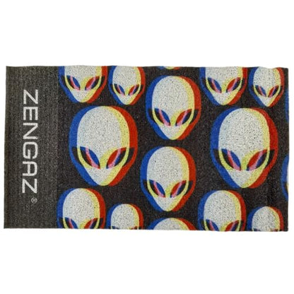 Premium Non-Slip Doormat - Black Alien