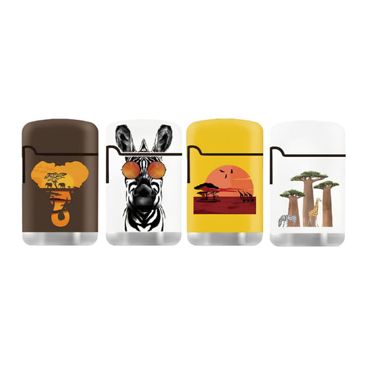 ZL3 Zengaz Torch Lighter - African Wildlife - 4 Pack (Combo A)